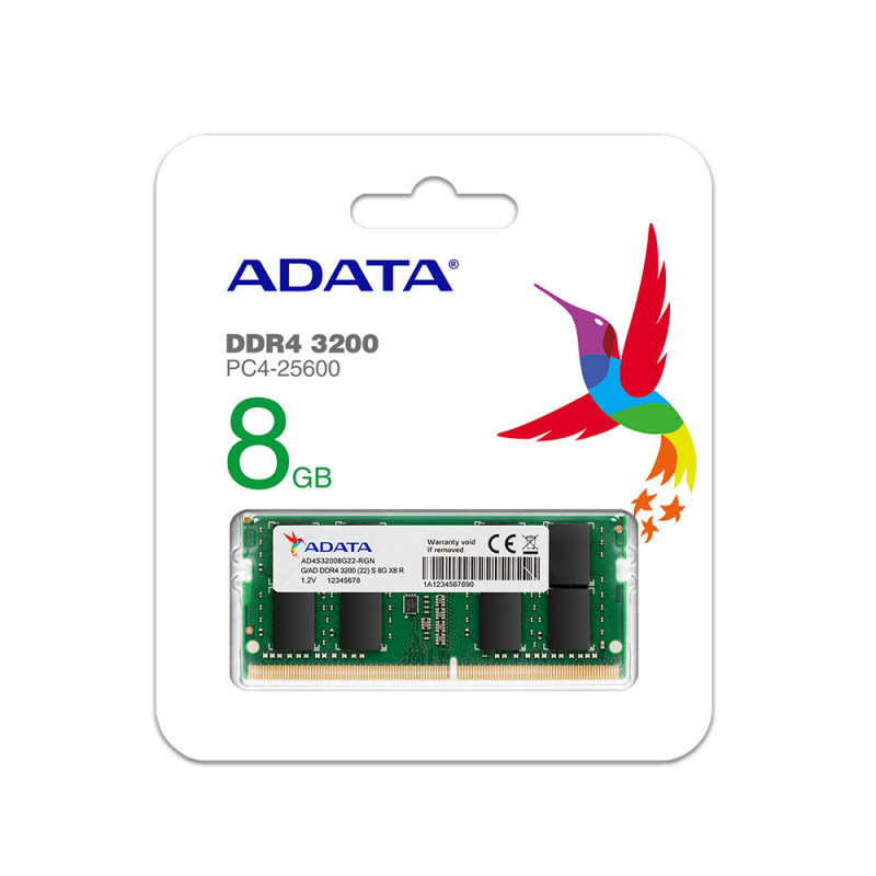 Mémoire d'ordinateur portable DDR4 8 Go 3200 8 Go 1jas16 PC4