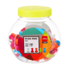 BOX DE 100 TUBE TABLEAU LIEGE / 23MM / ASSORTIS