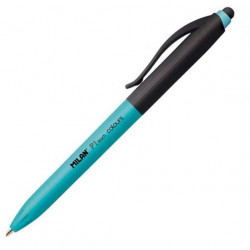 Stylo à Bille MILAN P1 Touch avec Pointe pour écran tactile 1 mm / Bleu clair