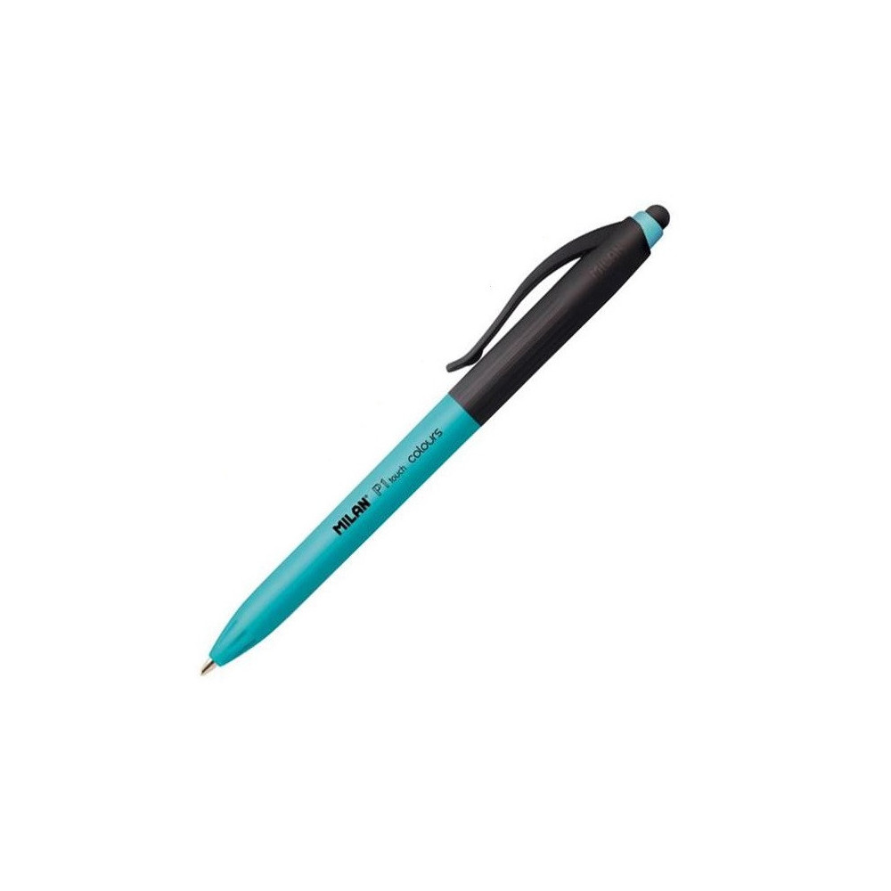 Stylo à Bille MILAN P1 Touch avec Pointe pour écran tactile 1 mm / Bleu clair