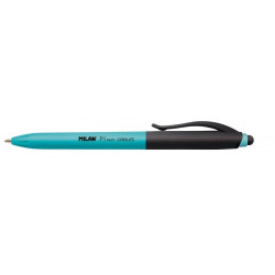 Stylo à Bille MILAN P1 Touch avec Pointe pour écran tactile 1 mm / Bleu clair