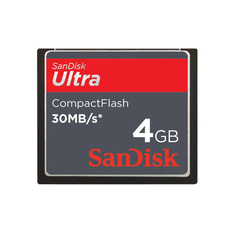 Carte mémoire Compact Flash Sandisk Ultra 4 Go