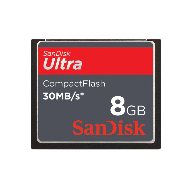 Carte m moire Compact Flash Sandisk Ultra 8 Go Carte m moire Compact Flash Sandisk Ultra 8 Go