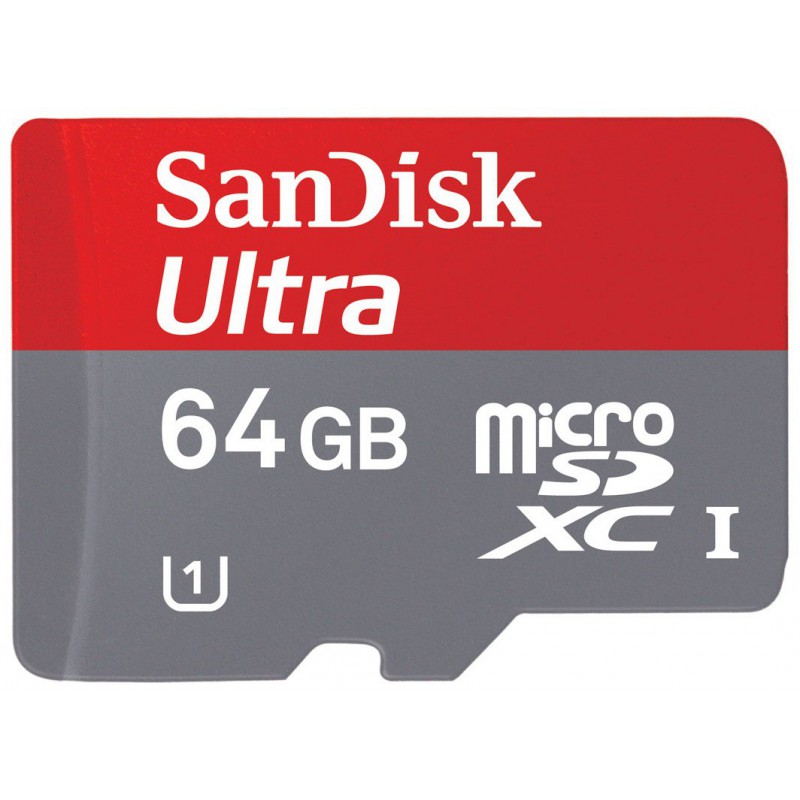 Carte mémoire Sandisk Ultra micro SDXC UHS-I 64 Go