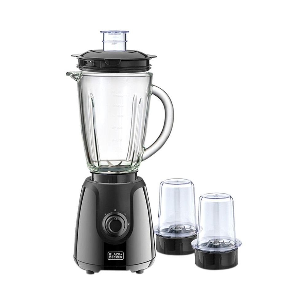Blender Black + Decker BX440-B5 / 400W / 1.5L + 2 Moulins