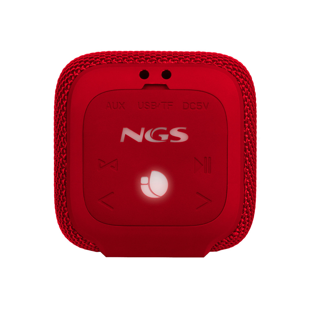 Haut Parleur Portable Bluetooth NGS Roller Coaster 10W / Rouge