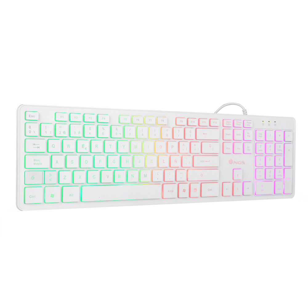 Ensemble Clavier Souris Filaire NGS SPRITE RGB