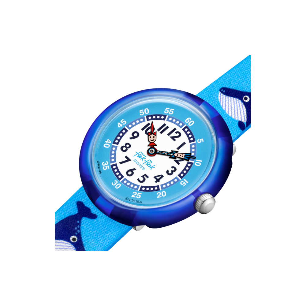 Montre Pour Enfant Flik Flak WHALE DONE FBNP176