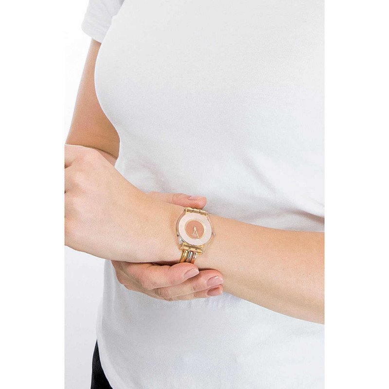 Montre Pour Femme Swatch TRI GOLD L AGAIN SS08K101A