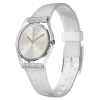 Montre Pour femme Swatch SILVER GLISTAR TOO LK343E