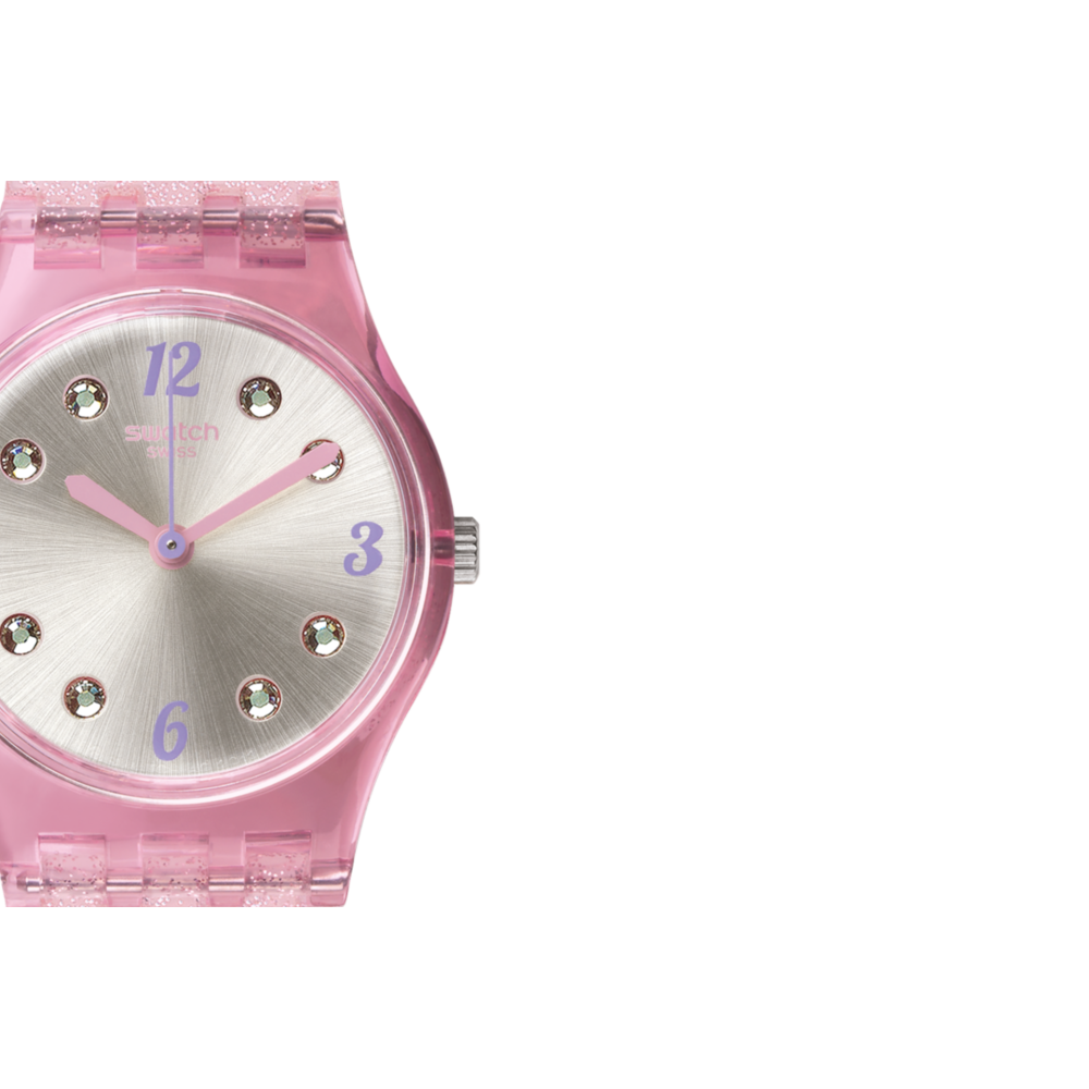 Montre Pour femme Swatch ROSE GLISTAR LP132C