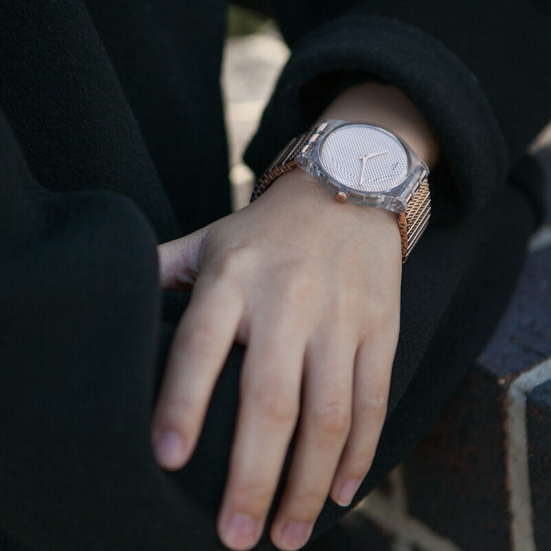 Montre Mixte Swatch POUDREUSE SUOK134A / Large