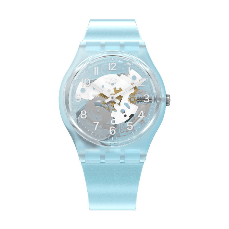 Swatch Silver Morning Sky Watch (YGS430G) | Swatch Big Watches