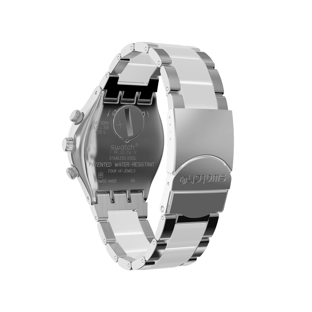 Montre Pour Homme Swatch MADE IN WHITE YCS119G