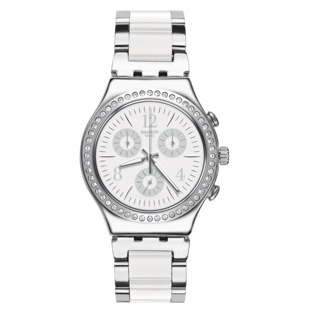 Montre Pour Homme Swatch MADE IN WHITE YCS119G