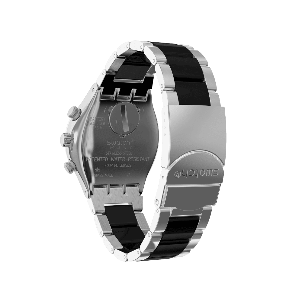 Montre Pour Homme Swatch MADE IN BLACK YCS118G