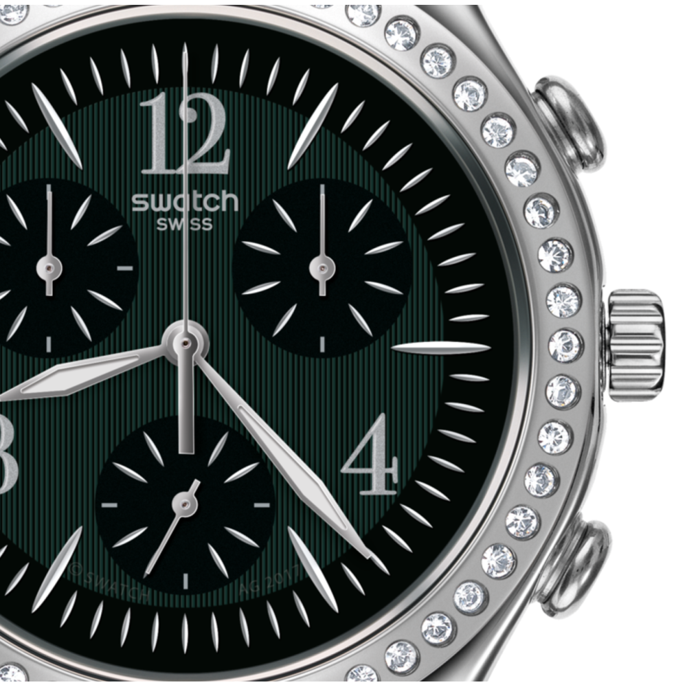 Montre Pour Homme Swatch MADE IN BLACK YCS118G