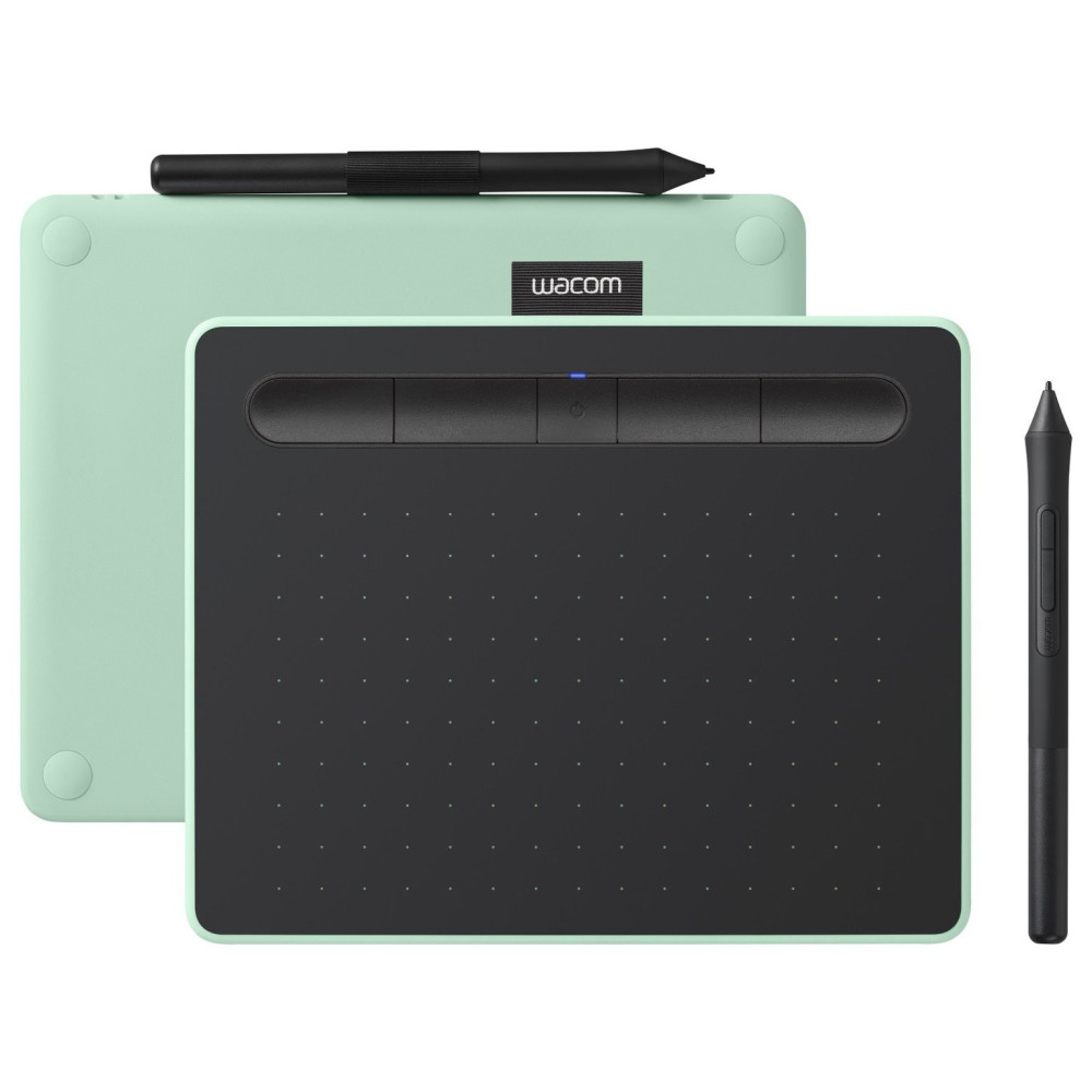 Tablette Graphique Wacom Intuos Comfort Petite / Bluetooth / Pistachio
