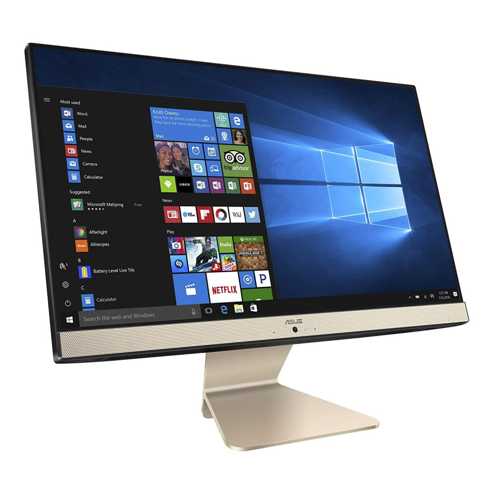 PC de bureau All-in-One Asus Vivo AiO V222FAK / i5 10è Gén / 8 Go / Noir