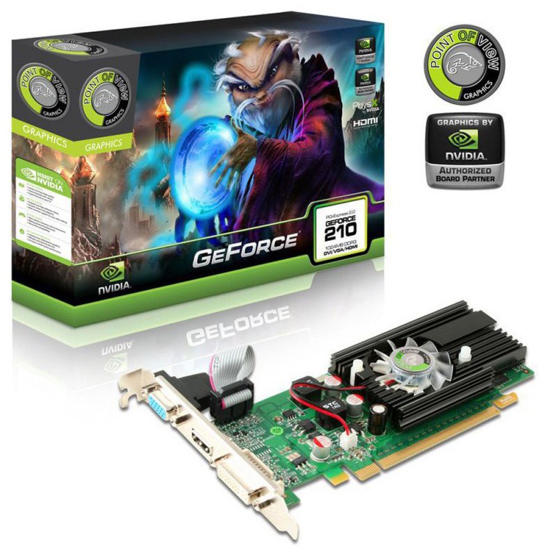 Carte Graphique Point Of View Nvidia GeForce 210 DDR2 / 1Go