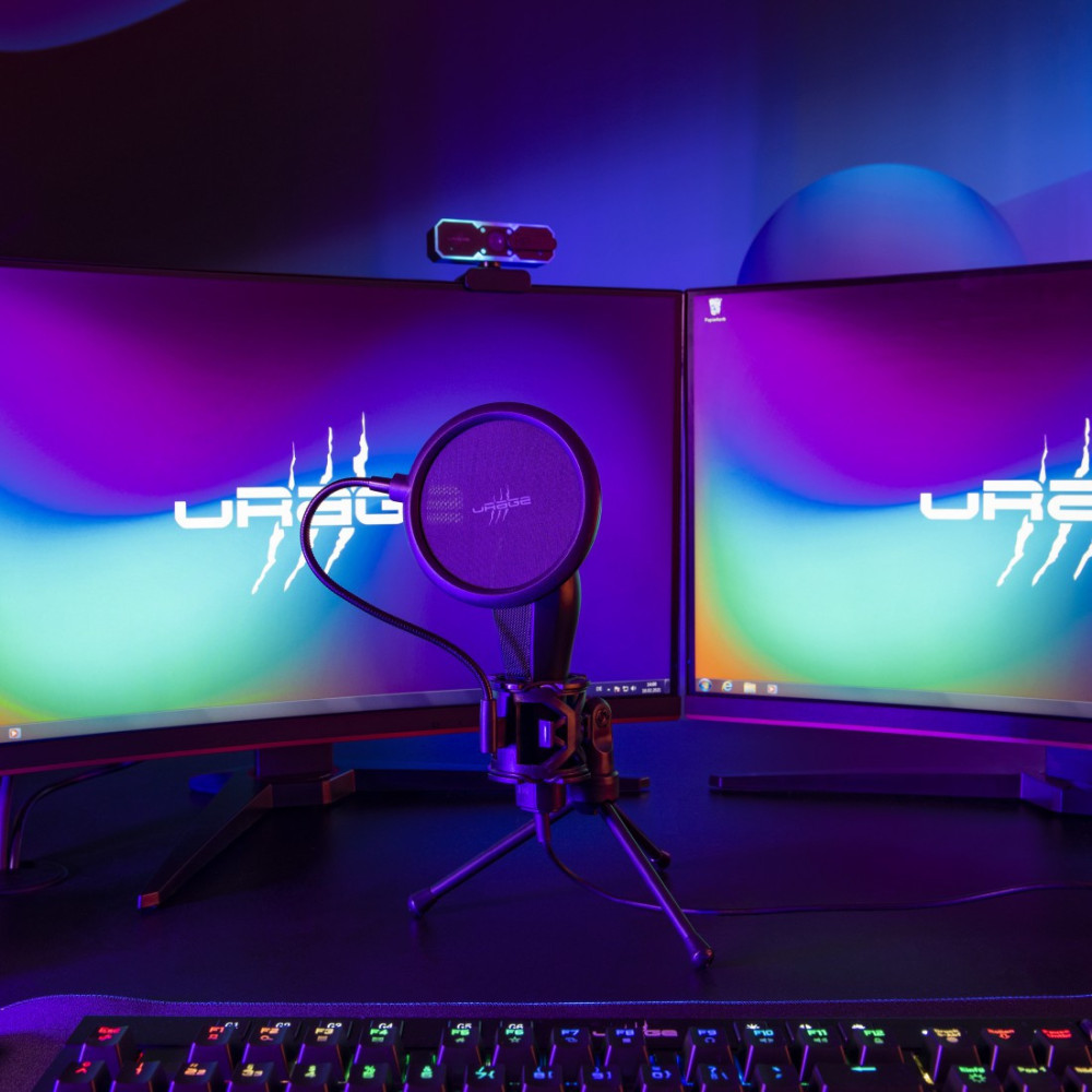 Microphone Gaming Hama uRage Stream 400 Plus / Noir