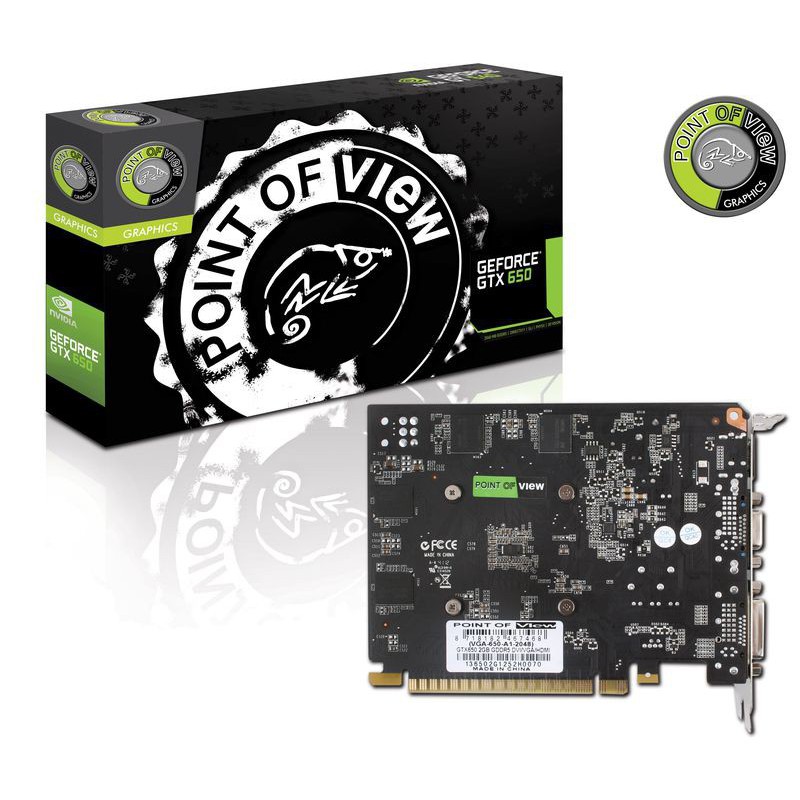 Carte Graphique Point Of View Nvidia GeForce GTX 650 / 2 Go DDR5