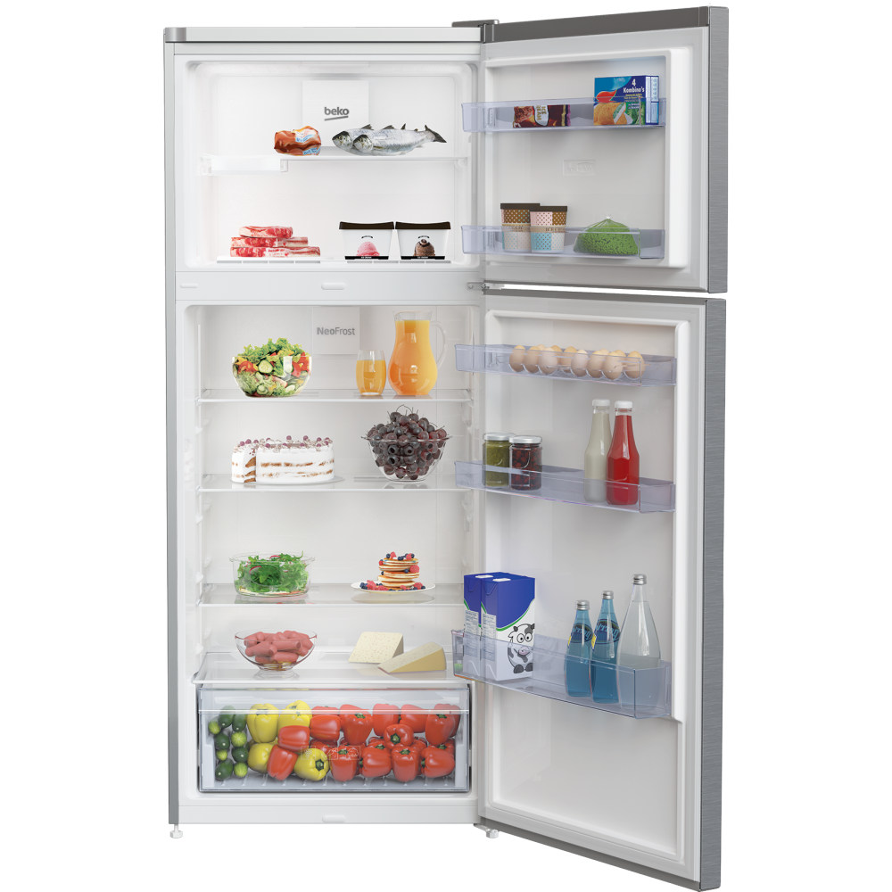 Réfrigérateur BEKO No Frost Double Portes 420 LITRES / Silver