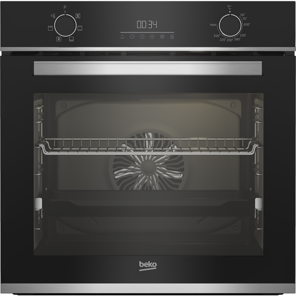 Four encastrable Beko 6 Fonctions avec Afficheur 60 cm / 72 L / Noir