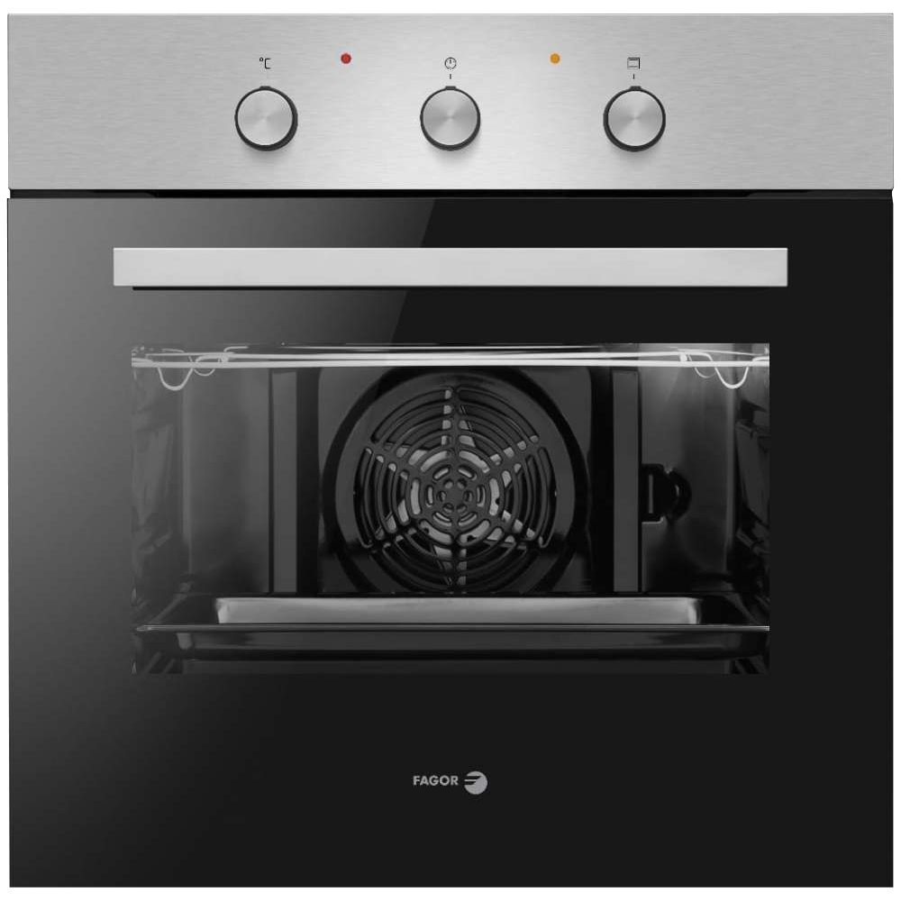 Four encastrable Ventilé FAGOR / 6 Fonctions / 62 L / Inox