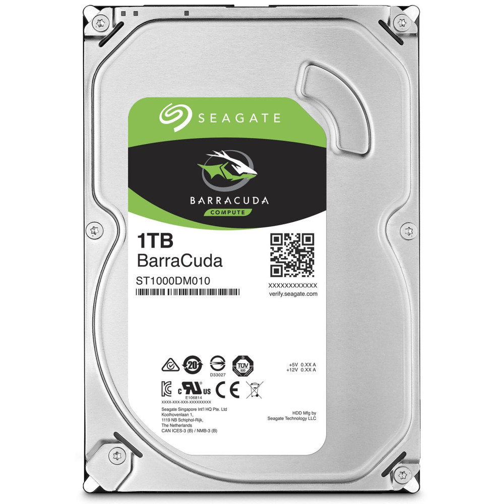 Disque Dur Interne Seagate Barracuda 1 To