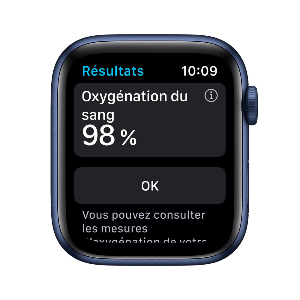 Montre connectée Apple Watch Series 6 44MM / Bleu