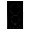 Plaque de Cuisson Focus Line Domino Vitro / 30 cm / Noir Céramique