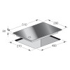 Plaque de Cuisson Focus Line Domino Vitro / 30 cm / Noir Céramique