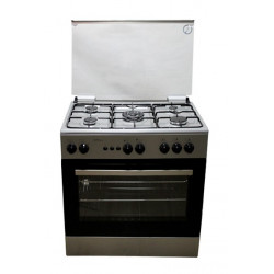 Cuisinière Sotacer SF8500XI / 5 Feux / 80 cm / Silver