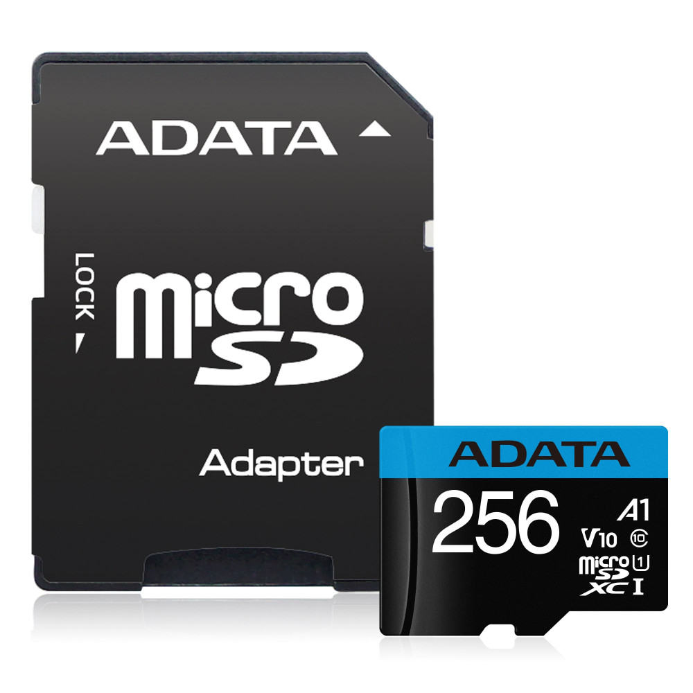 Carte mémoire ADATA Premier MicroSDXC/SDHC UHS-I Class10 / 256 Go