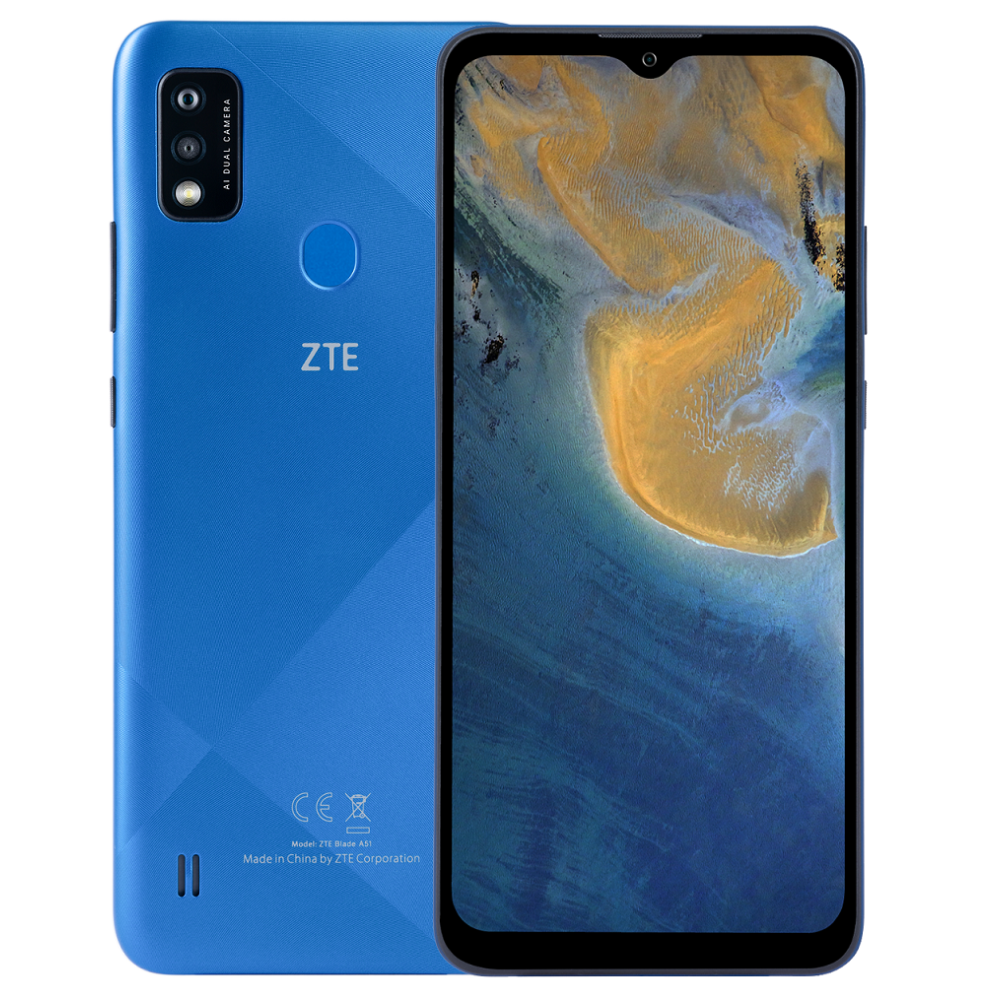Téléphone Portable ZTE Blade A51 / Bleu
