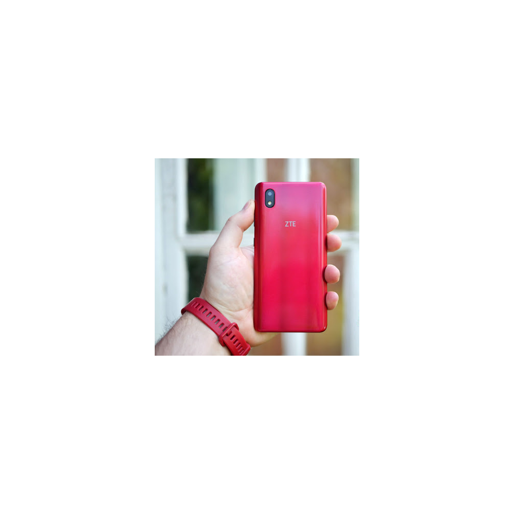 Smartphone ZTE Blade A3 2020 / 1 Go / 32 Go / Double SIM / Rouge + Coque silicone offerte