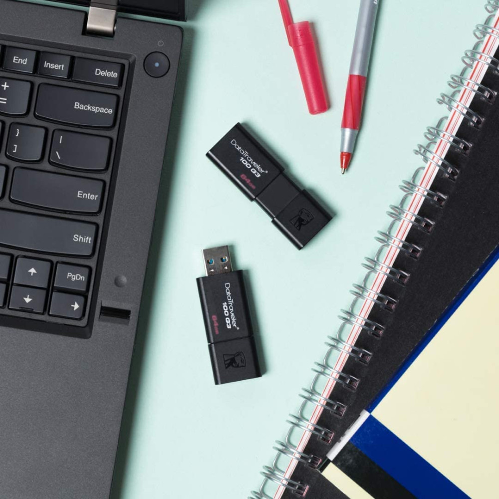 Clé USB Kingston Kingston DataTraveler 100 G3 / 64 Go