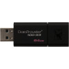 Clé USB Kingston Kingston DataTraveler 100 G3 / 64 Go