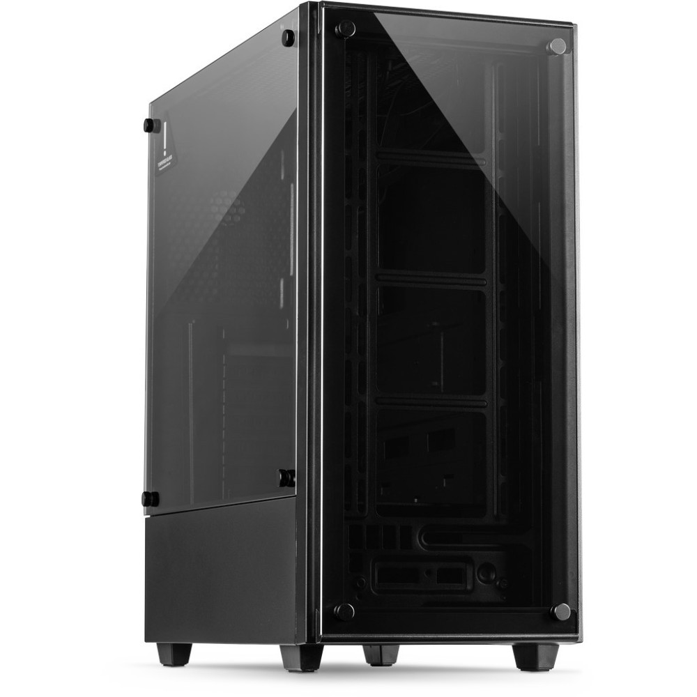 Boîtier Gamer Inter-Tech C-303 Mirror Noir