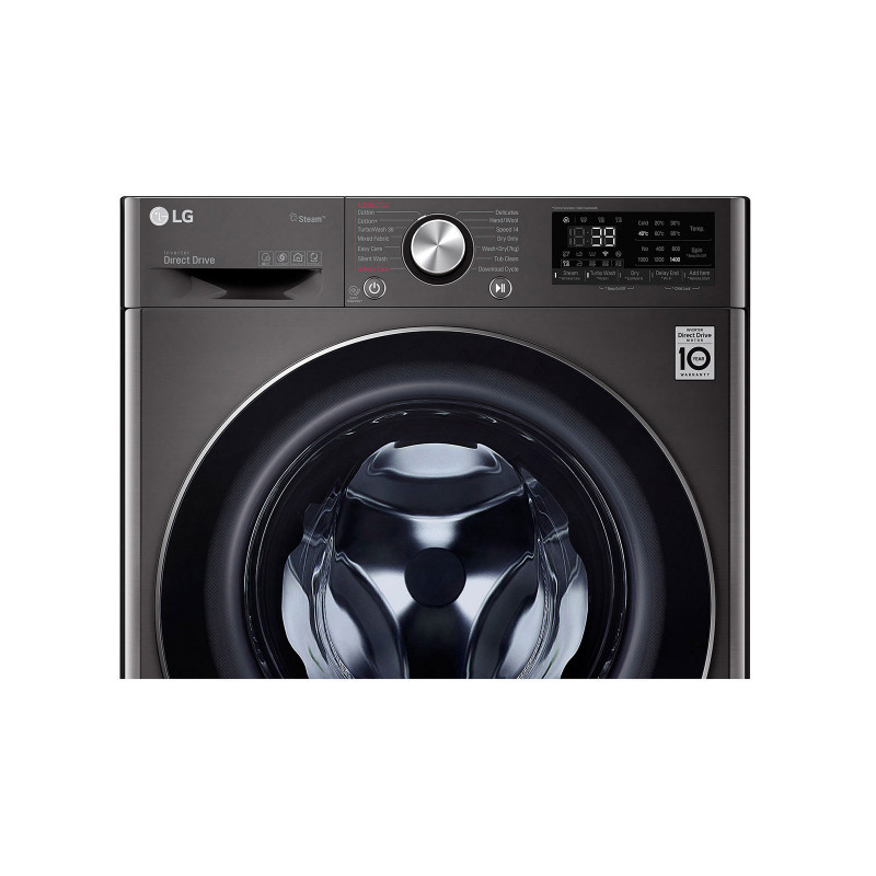 machine à laver à vapeur LG 9 kg