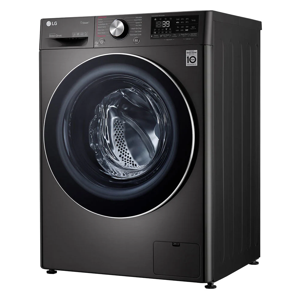 Lavante séchante Frontale LG 9 Kg / Smart DD 6M / Noir + Gel LILAS Gratuit