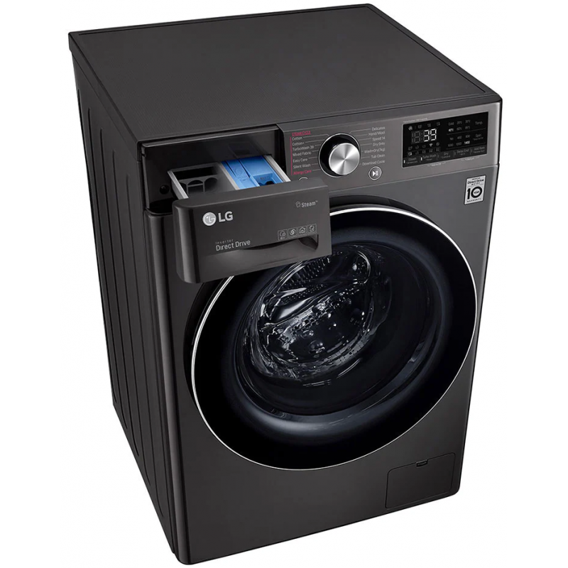 machine à laver à vapeur LG 9 kg