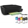 Imprimante Multifonction Jet d'encre 3 en 1 à réservoir intégré HP Ink Tank 415 / Wifi + Rame Papier A4 de 250 Feuilles + Câble USB