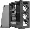 Boitier Gamer White Shark BUNKER / Noir / LED Rouge