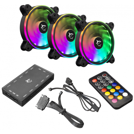 DeepCool FC120 Kit 3 ventilateurs RVB blancs 120 mm