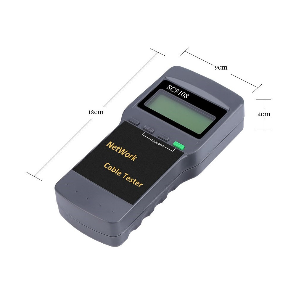 Testeur de câble Réseau RJ45 / LCD