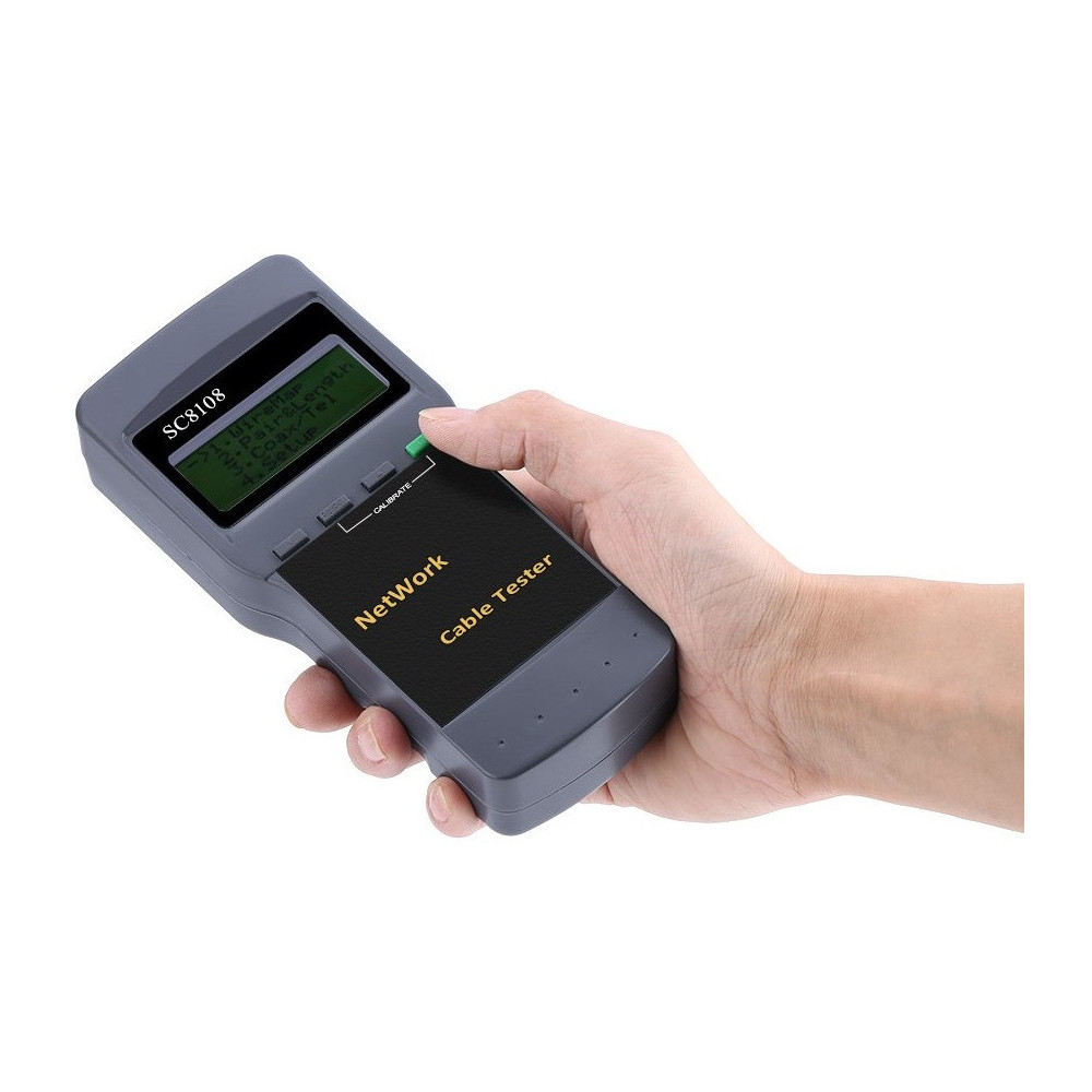 Testeur de câble Réseau RJ45 / LCD