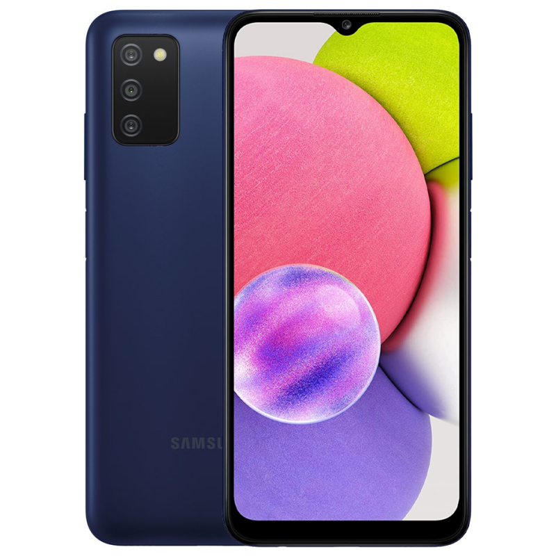 smartphone samsung galaxy a03s 3 go 32 go bleu