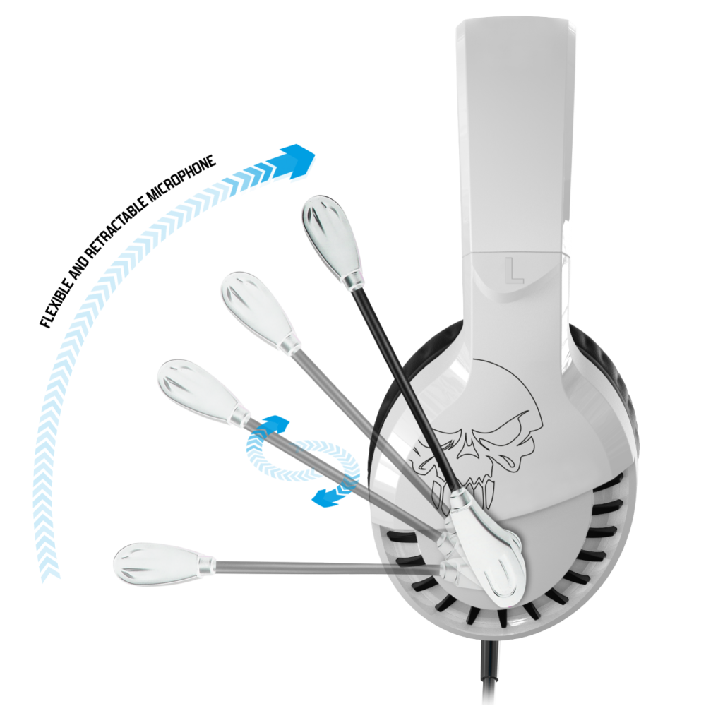 Casque Gaming Spirit of Gamer PRO-H3 /  PS4 / PS5 / Blanc